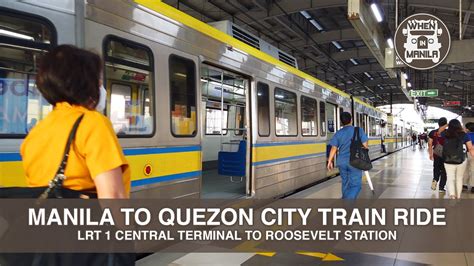 Central Terminal LRT to Robinsons Place Manila .